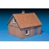 1/72 Village House (Building Size L x H x W: 125mm x 101mm x 100mm) 