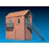 1/72 Watchtower (Building Size L x H x W: 183mm x 115mm x 167mm) 