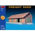 1/72 Freight Shed (Building Size L x H x W: 307mm x 92mm x 115mm)