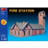 1/72 Fire Station (Building Size L x H x W: 341mm x 234mm x 170mm)