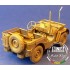 1/35 Photoetched M48 Dashmount and Accessories for WWII US 1/4 Ton 4x4 Truck