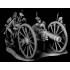 75mm French Revolutionary 8pdr Gun Crew (Gun kit, figures & diorama)