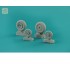 1/32 Soviet/Russian Fighter MiG-29 Wheels (Light Series)