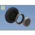 1/72 Focke-Wulf Fw.190 A/F/G/D Wheels (Dunlop, Early Main Tyre)