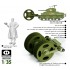 1/35 US Army T1E3 Mine Exploder and 1 Figure