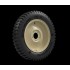 1/16 SdKfz 250 Road Wheels with Spare (Gelande)