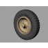 1/35 Drive Wheels for WWII German SdKfz 11 &251 (Gelande Pattern B) (2pcs)