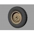 1/35 Drive Wheels for WWII German SdKfz 11 &251 (Gelande Pattern B) (2pcs)