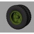 1/35 US M35 & M109 Trucks Road Wheels (Goodyear, 11pcs)