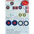 1/48 Supermarine Spitfire Mk.V Aces Decals Part 1