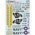 1/48 US Navy F-4B Phantom II VF-84 Jolly Rogers Decal Part 1