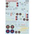 Decal for 1/72 Supermarine Spitfire Mk lV (Low Backs)