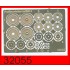 1/32 Mil Mi-24 Wheel Discs for Trumpeter kits