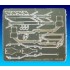 1/48 Lockheed P-38 Lightning Undercarriage Bays for Eduard kits