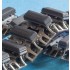 1/16 Sd.Kfz. 251 Tracks (early), Drive Sprockets and Transmission for DAS WERK kits