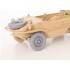 1/35 Schwimmwagen Wheels (5pcs w/Off-road Tread Pattern 1) with Wheel Mask