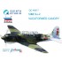 1/48 Su-2 Vacuformed Clear Canopy for Zvezda Kit