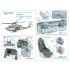 1/35 AH-1Z Coloured Interior Detail Parts for Academy kits with Resin parts