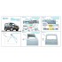 1/24 Suzuki Jimny JA71-JA11 Interior 3D Decal for Hasegawa kits