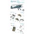 1/32 Bucker Bu 131 Interior Detail Parts for ICM kits