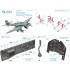 1/32 Ju87 D/G 3D-Printed & Coloured Interior on Decal Paper for Trumpeter kits