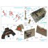 1/32 Focke-Wulf Ta 152H Interior Detail Parts for Zoukei-Mura kits