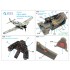 1/48 Focke-Wulf Fw 190A-8 Interior Detail Parts for Hasegawa kits