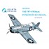 1/48 F4F-4 Wildcat Interior Details on 3D Decal for Tamiya kits