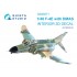 1/48 F-4E with DMAS Interior Parts (3D decal) for Meng kits