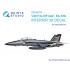 1/48 F/A-18F late / EA-18G Interior Details on 3D Decal for Hobby Boss kits