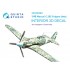 1/48 Macchi C.202 Folgore Late Interior Details on 3D Decal for Hasegawa/Eduard