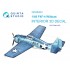 1/48 F4F-4 Wildcat Interior Details on 3D Decal for Eduard kits