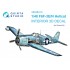 1/48 F6F-3E/N Hellcat Interior Details on 3D Decal for Eduard kits