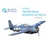 1/48 FM-2 Wildcat 3D-Printed & Coloured Interior on Decal Paper for Eduard kits