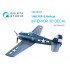 1/48 F6F-5 Hellcat Coloured Interior Detail Parts for Eduard kits