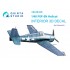 1/48 F6F-5N Hellcat Coloured Interior Detail Parts for Eduard kits