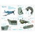 1/48 F4U-2 Corsair Coloured Interior Detail Parts for Hobby Boss kits