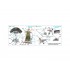 1/48 Bristol Bulldog Mk.II Coloured Interior Detail Parts for Airfix kits