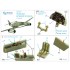 1/72 Messerschmitt Me-262A Interior Detail Parts for Academy kits