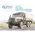 1/72 Ural-4320 General Utility Truck Interior Detail Parts for Zvezda kits