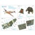 1/72 BF 109F-2/4 3D-Printed & Coloured Interior on Decal Paper for Eduard kits