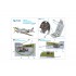 1/72 P-51D Early Coloured Interior Detail Parts for Airfix kits