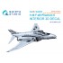 1/48 F-4B Phantom II Interior 3D Decal for Academy kits Small version w/Resin Parts