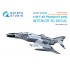 1/48 F-4D Early Phantom II Interior 3D Decal for Academy kits Small version w/Resin Parts