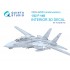 1/32 F-14D 3D-Printed & Coloured Interior on Decal Paper for Trumpeter kits (small ver)