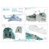 1/48 Mi-24D Interior Parts (3D decal) Small version for Trumpeter kits