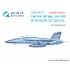 1/48 F/A-18F late / EA-18G Interior Details on 3D Decal for Hobby Boss kits (Small)