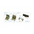 1/48 Go 242A-B Coloured Interior Detail Parts for ICM kits #Small