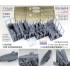 1/350 IJN Battleship Fuso class Boats set (15pcs for 1 battleship)