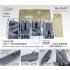 1/350 IJN Aircraft Carrier Soryu/Hiryu Boats set (12pcs for 1 battleship)